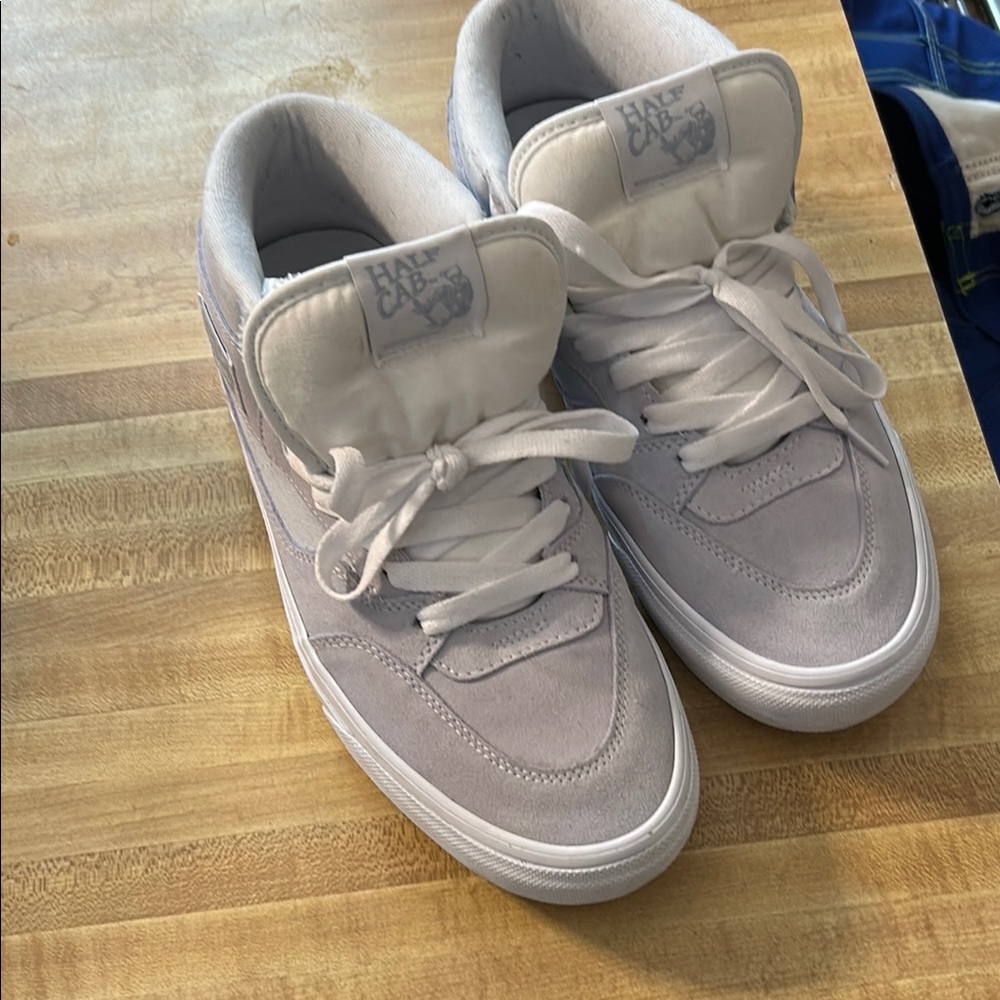 Vans Light Gray High-Top Sneakers